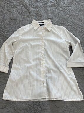 Lands End wrinkle free broadcloth 8